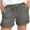 Dark Gray #shorts for women, variant on Pafei Tyugd Vintage Shorts for Women with Pockets Casual Drawstring Stretch High Waisted Summer Shorts Cozy Lightweight 3 Inch Shorts White M