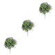 thumbnail image 5 of Kearding 10 piezas de plantas artificiales para una apariencia lujosa Flor artificial de bajo mantenimiento púrpura 1 Type1 NO1, 5 of 6