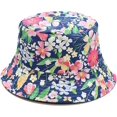 thumbnail image 4 of CoCopeaunts Men's Fisherman Hat Cotton Summer Fishing Bucket Hat for Women Outdoor Sun Protection Fashion Floral Basin Hat, 4 of 8