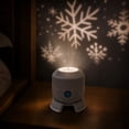 thumbnail image 3 of Projection Light Rechargeable Christmas Pattern 3.9 inch 1 Pack Portable Ambient Light for Bedroom Living Room Party Holiday Decor Great for Christmas Gift, 3 of 5