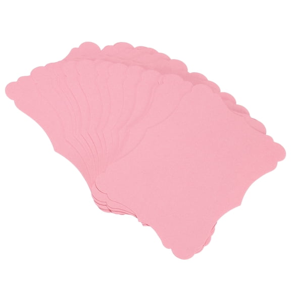 60Pcs Blank Kraft Cards Cardstock, 4x6 Inch Thick Colored Cardstock Paper Pink Index Cards for DIY Gift Greeting Cards Menus Wedding Invitations