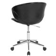 thumbnail image 3 of Flash Furniture Cambridge Home and Office Upholstered Low Back Chair in Black Vinyl, 3 of 4