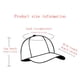 thumbnail image 2 of Gorra de béisbol unisex de poliéster de ala plana con estampado de calavera de chef, 2 of 2