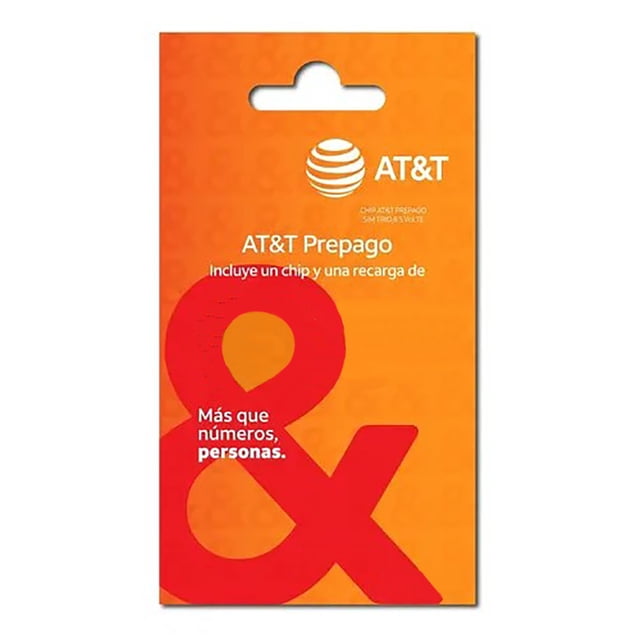 Sim Chip AT&T 14 Días 1.5 GB Internet Redes Ilimitadas