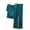 Green, variant on WMTBSRSW Ruffle Pajamas Sets Women 2 Piece Sleepwear Lightweight Short Sleeve Sleep Tops and Capris Soft Modal Pjs Set Pink XX-Large