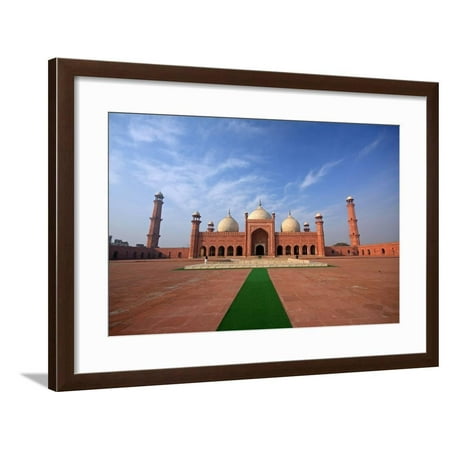 Badshahi Masjid Lahore  Pakistan Framed Print Wall  Art  By 