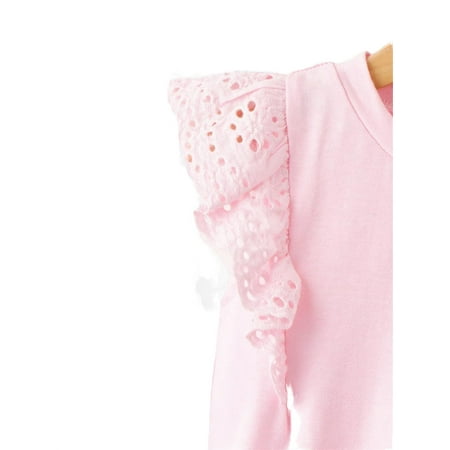 

Cute Plain Round Neck Baby Pink Toddler Girls Tank Tops & Camis (Girl s)