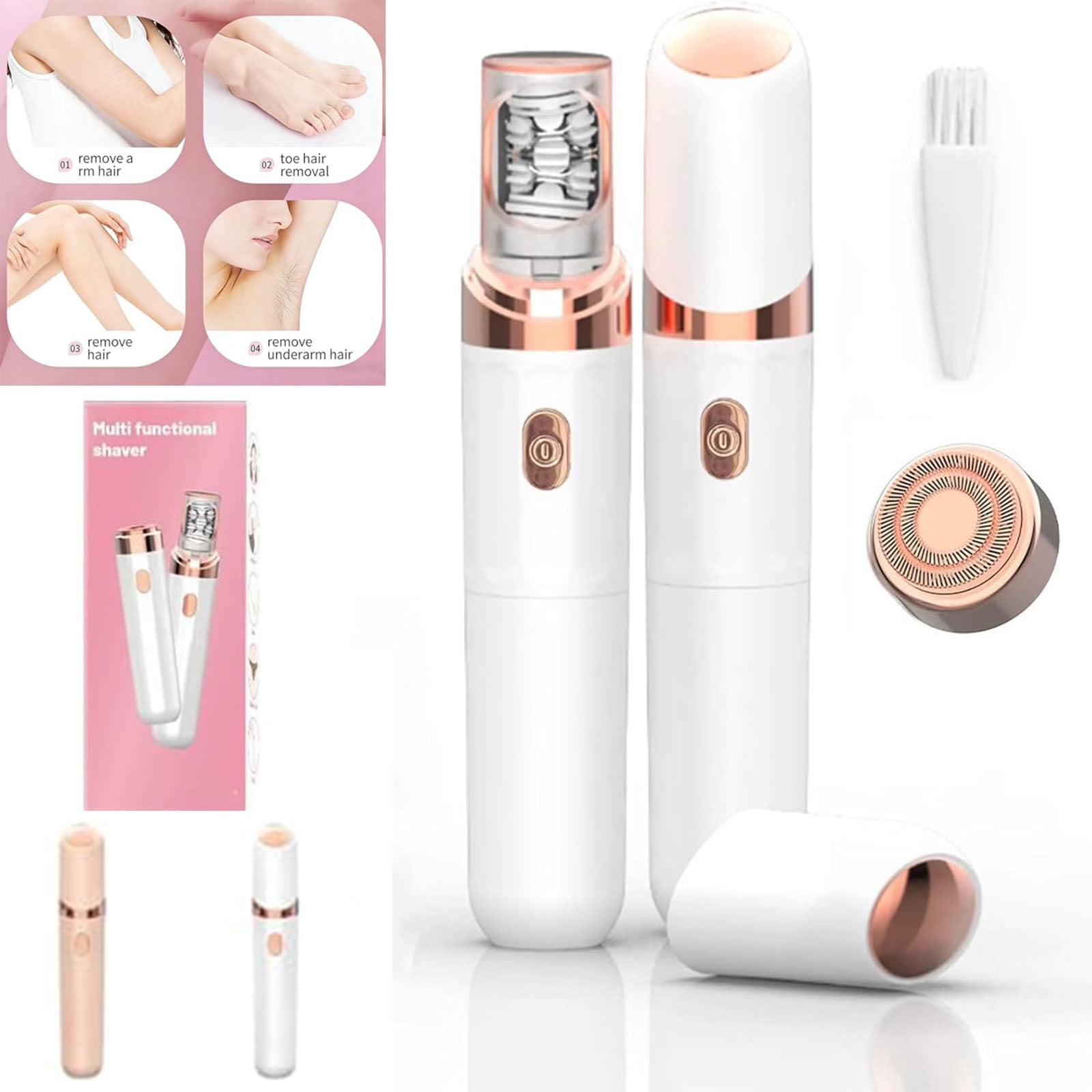 NuBrilliance Hairless Ultimate Hair Remover - Painfree Facial