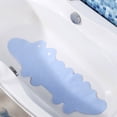 thumbnail image 3 of Zeiwohndc AntiSlip Bath Mat For Tub And Shower Cartoon Alligator Designs PVC Shower Mat, 3 of 12