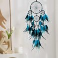 thumbnail image 4 of Aerolito de piedra cristalina Dreamcatcher: Lujo decoración colgante con piedras de cristal que brillan en la oscuridad, accesorio colorido para el hogar, 4 of 9