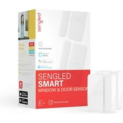 Sengled Smart Window & Door Sensor, Hub Required, Compatible with Google Assistant and SmartThings, Echo 4th, Echo Show 10, Echo Plus, 2 Count (Pack of 1)