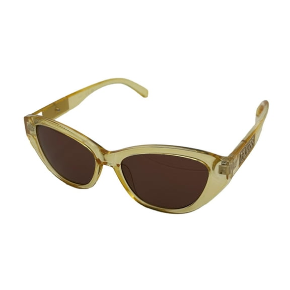 Guess Womens Yellow Cat Eye Plastic Sunglass, Smoke Gradient Lens GO00020. 39B