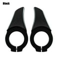 thumbnail image 1 of 1 Pair 5 Colors Fit forRoad Bike Outdoor Bar Ends Small Auxiliary Handlebar Bicycle Handlebar End Bike Handle Thumb Rest Handle BLACK, 1 of 8