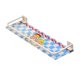thumbnail image 4 of Estante para ducha, almacenamiento de baño, estante de exhibición, contenedor multiusos azul, 4 of 9
