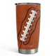 thumbnail image 1 of Vaso SANDJEST Football de 600 ml con aislamiento de acero inoxidable, 1 of 7