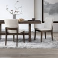 thumbnail image 3 of New Classic Furniture Kody Fabric Upholstered Dining Chair in Beige (Set of 2), 3 of 10