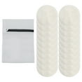 thumbnail image 1 of Almohadillas desmaquillantes reutilizables Paula's Choice, algodón ecológico y rueda de bambú para tóner y exfoliante, incluye bolsa lavable para lavandería y almacenamiento, 10 unidades Ormromra CPB-US-HPP203-1, 1 of 5