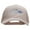 Khaki, variant on Kayaking Paddles Embroidered Solid Cotton Twill Mesh Prostyle Cap - White OSFM