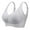 02-Gray, variant on Daystry Plus Size Everyday Bras for Women Full Coverage Soft Sleep Wirefree Bras New Upgrade