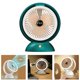 thumbnail image 4 of Ventilador de Refrigeración de Mesa Personal Ventilador de Refrigeración LED Atenuación Viento Fuerte Ventilador de Escritorio USB Recargable para Act Aspas de ventilador de Macarena Abanico de Senderismo con Luz, 4 of 8