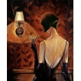 thumbnail image 2 of Biddle, Trish 26x31 White Modern Wood Framed Museum Art Print Titled - Mademoiselle, 2 of 4