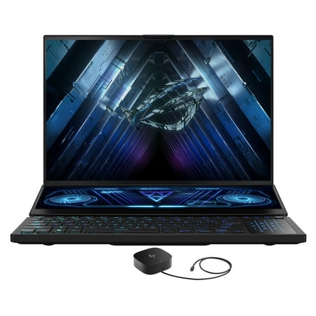 ASUS ROG Zephyrus Duo 16 GX650 GX Gaming/Entertainment Laptop (AMD Ryzen 9 7945HX 16-Core, 16.0in 240Hz Wide QXGA (2560x1600), GeForce RTX 4080, Win 10 Pro)