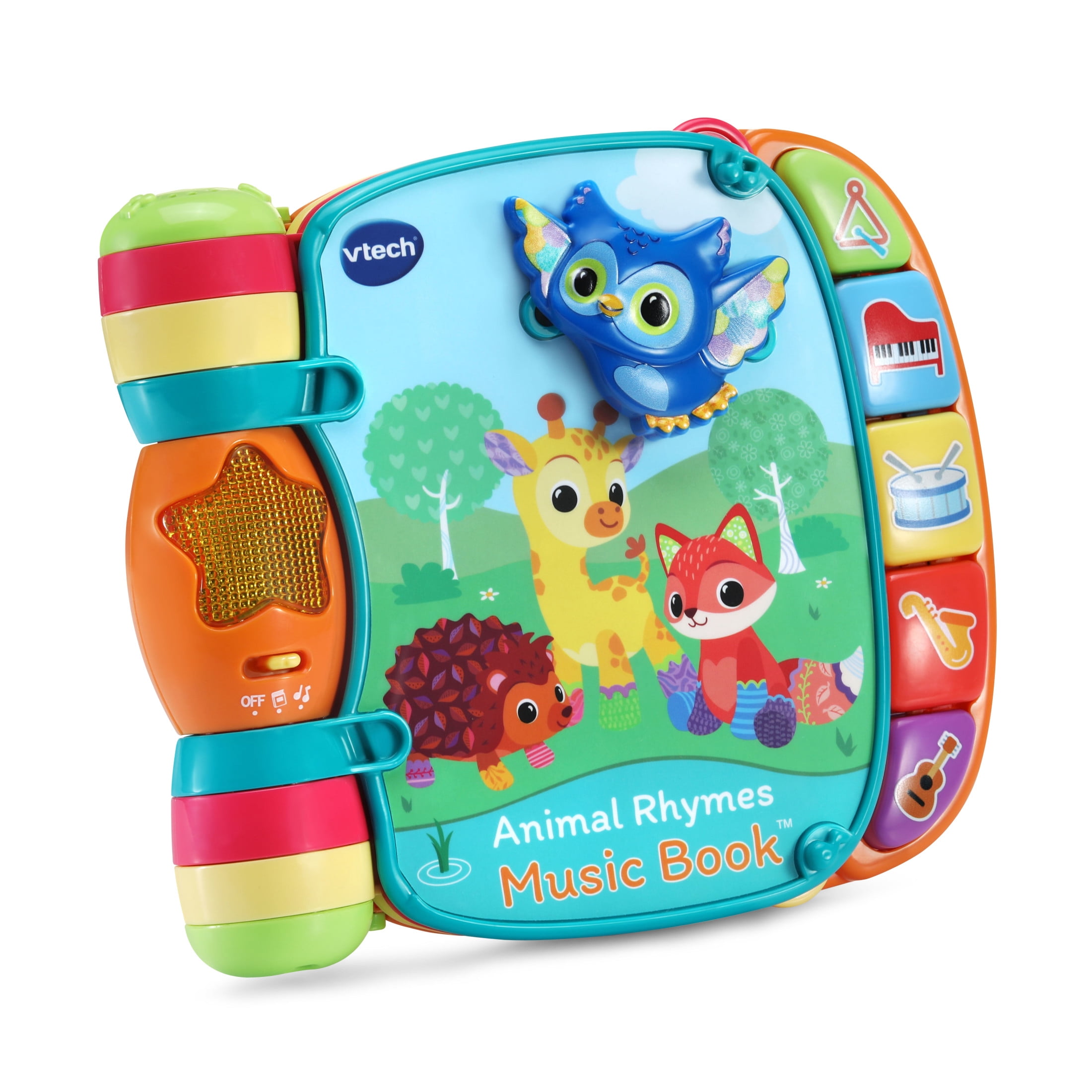 VTech Baby Animal Rhymes Music Book Baby and Toddler Toys