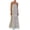 Brown Square, variant on Women's Smocked Printed Tube Maxi Dress fabric 100% Polyester Comfortable Lightweight Everyday Wear for Summer
