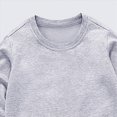 thumbnail image 5 of TOWED22 2pcs Toddler Infant Baby Girl Boy Fall Winter Clothes Long Sleeve Graphic Sweatshirt Tops Casual Pants Set Outfits Clothing(Grey,18-24 M), 5 of 8