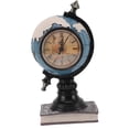 thumbnail image 1 of Globe Table Clock,World Map Clock Shelf Desk Clock With Coin Saving Bank For Bedroom Living Room Office Desk, 1 of 8