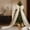 Beige, variant on Bwiyojiz Pearlescent Bow Large Double Layer Polyester for Tree Topper Display