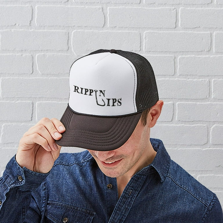 CafePress - Rippin Lips - Unique Trucker Hat, Classic Baseball Hat