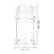 thumbnail image 5 of 2 saleros y pimenteros rellenables, botellas de cristal para sal y pimienta, para cocina, pequeños tarros de especias, dispensadores de especias y botellas para condimentos., 5 of 6