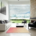 thumbnail image 6 of Ahgly Company Indoor Rectangle Patterned Deep Peach Orange Area Rugs, 7' x 9', 6 of 6