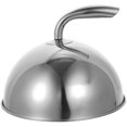 thumbnail image 3 of Stainless Steel Dome Food Cover Round Food Cover Decorative Food Dome Handheld Steak Cover, 3 of 3