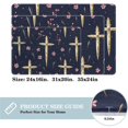 thumbnail image 2 of Easter Polyester Non-Slip Machine Washable Office Mat - Door Mat Chair Rugs Door Mats, 2 of 6