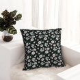 thumbnail image 6 of Yiaed Daisies Flowers Print Pillow Covers Super Soft Decorative Square Throw Pillow Covers Case Cushion Covers for Sofa Couch Bedroom Car Decor（No pillow core）-18"x18", 6 of 7