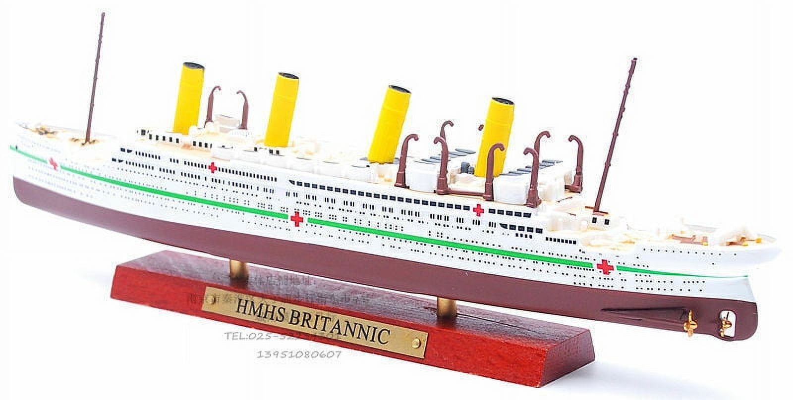 Atlas Diecast 1:1250 HMHS Britannic Cruise Ship Model Ocean Boat Toys HOT NEW
