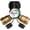 Silver, variant on UYWZQ-DOZYANT Propane Splitter, Propane Tank Y Splitter Adapter with Gauge, 2 Way LP Gas Adapter Tee Connector for 20lb Propane Tank Cylinder, Work with BBQ Grills, Camping Stoves, Gas Burners, Heate