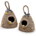thumbnail image 4 of Inteprter Adornos de cocina de poliéster, decoración de escritorio, figurita de abeja de miel, adornos de colmena hechos a mano Decoración del hogar, 4 of 6