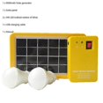 thumbnail image 1 of Solar Panel Home Lighting System Solar Portable Camping Light 6000mAh Solar Battery Storage Kit Emergency Light For Power Outage, 1 of 5