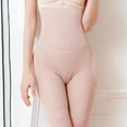 thumbnail image 2 of Homgro Women's Padded Shapewear Shorts High Waisted Butt Lifter Hip Enhancer Thigh Slimmer Shaper Panties Tummy Control Seamless Nude 10-12, 2 of 5