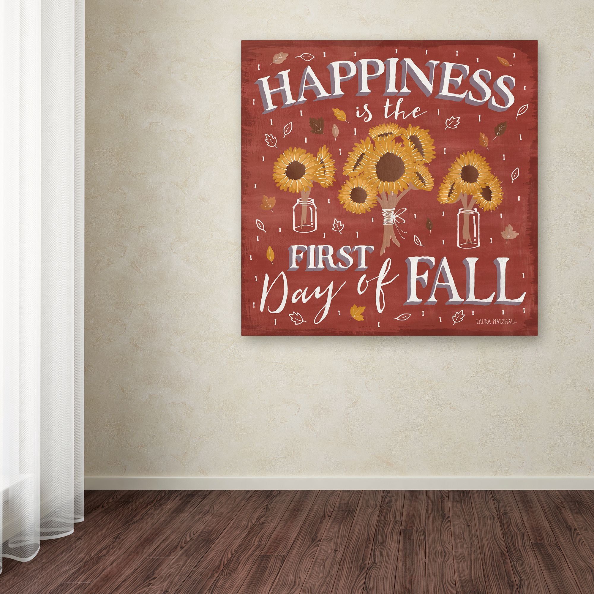 Trademark Fine Art 'Autumn Enchantment VI' Canvas Art by Laura Marshall
