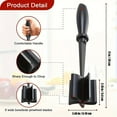 thumbnail image 3 of Meat Chopper for Ground Beef, Heat Resistant Meat Masher for Hamburger Meat, 5 Curved Blades Ground Beef Smasher, Nylon Meat Spatula Chopper, Non Stick Hamburger Chopper, Mix and Chop Kitchen Tool, 3 of 11