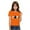 Orange, variant on Lovzfmll Cute Printed Short Sleeve Tee for Boys & Girls, Fashion Cotton Casual Top, Playful Graphic Crew Neck Shirt for Toddler 3-4 Years