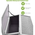 thumbnail image 7 of Aivituvin Outdoor Cat House Weatherproof, Feral Kitty House Cats Enclosure with Balcony, Wooden Kitty Shelter Waterproof, 7 of 7