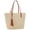 Beige, variant on Straw Tote Bag for Women Beach Woven Shoulder Handbags for Summer Travel vacation with Tassel