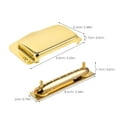 thumbnail image 2 of Raindrops Universal Electric Guitar Bridge Cover Metal Plate Impact Resistant Bridge Protection, 2 of 8