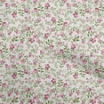 thumbnail image 1 of oneOone Cotton Jersey Pink Fabric Florals Sewing Material Print Fabric By The Yard 58 Inch Wide, 1 of 4