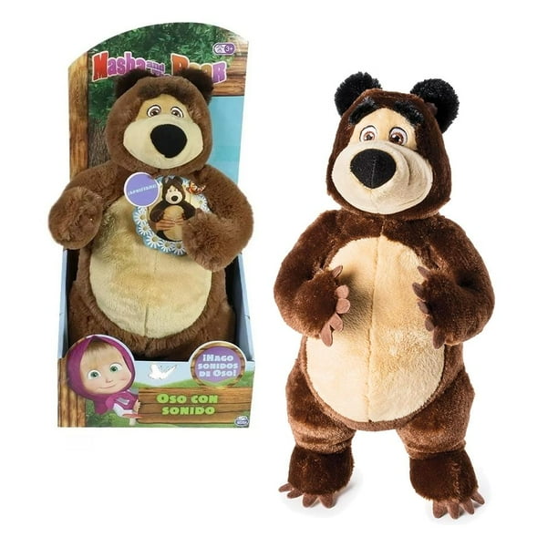 Figura Juguetes Masha Y El Oso Walmart Peluche Masha Y El Oso